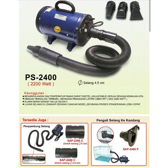 Blower Blower Ps -2400 Merk Octagon