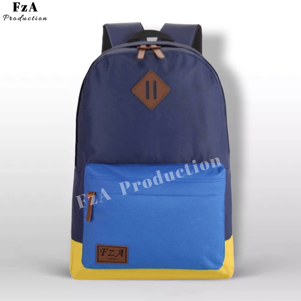 Tas Ransel Gendong Laptop Distro Sekolah Kuliah Pria Wanita Backpack  Murah Original FzA FREE Jam Tangan Dompet