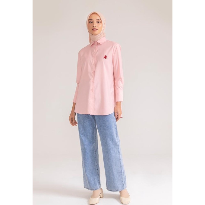 Top - Ria Miranda - Gistara Top - Dusty Pink