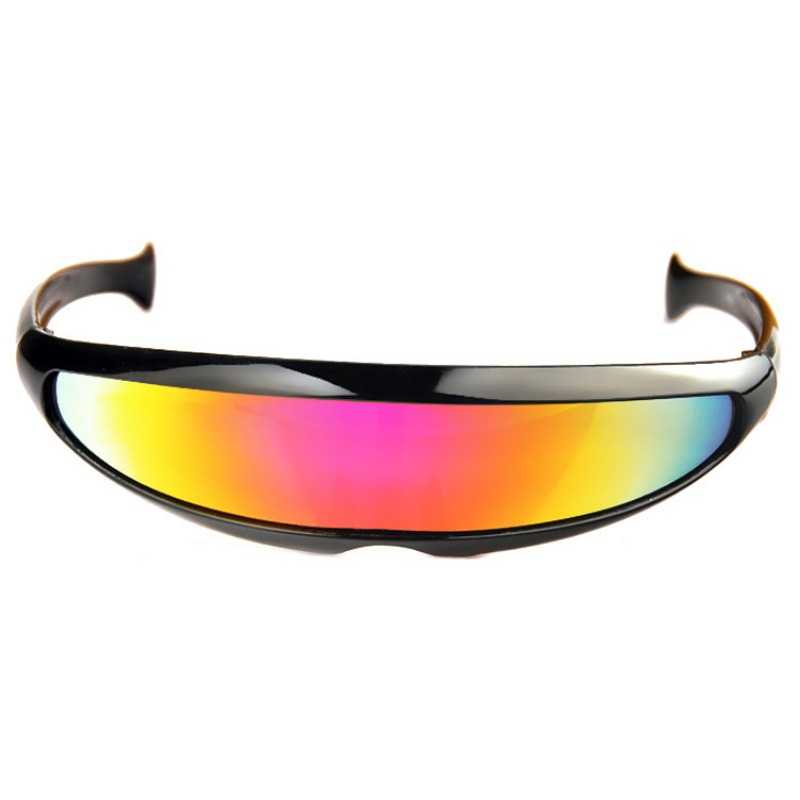 Kacamata Pria Futuristic Sunglasses Anti-Reflective UV400 Kaca Mata Pelindung Sinar Matahari Lensa Berkualitas