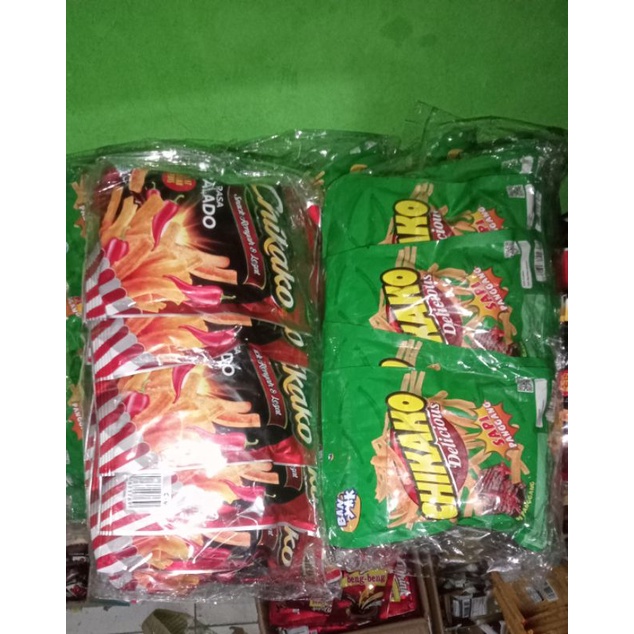 

Snack Chikako/mikako harga per pak isi 10 merk random