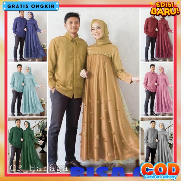Baju Sarimbitan Satu Keluarga Bju Sarimbit Murah Buju Sarimbi Gamis Dewasa Couple Bsju Cp Copel Keki