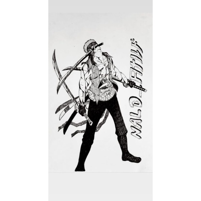 

Gambar sket Anime dari pena/pulpen/bolpen