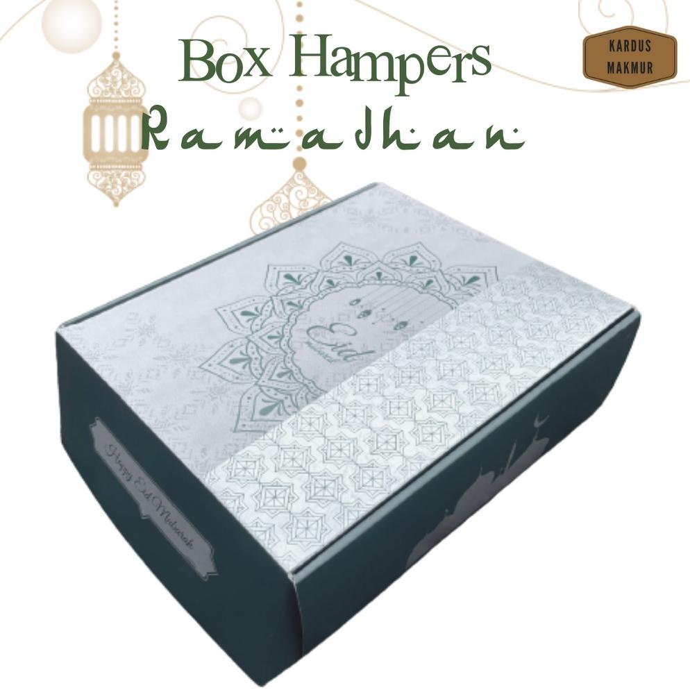 

KOTAK HAMPERS HIJAU UNTUK RAMADHAN / IDUL FITRI (EID ADHA). UNTUK PACKING BINGKISAN LEBARAN .