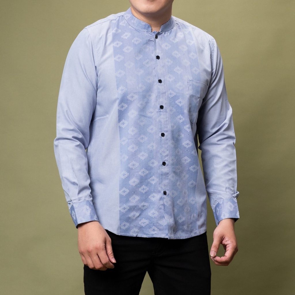BAJU KEMEJA KOKO PRIA SLIM FIT MEWAH MODERN KOKO SLIMFIT COLIN DION DK 20