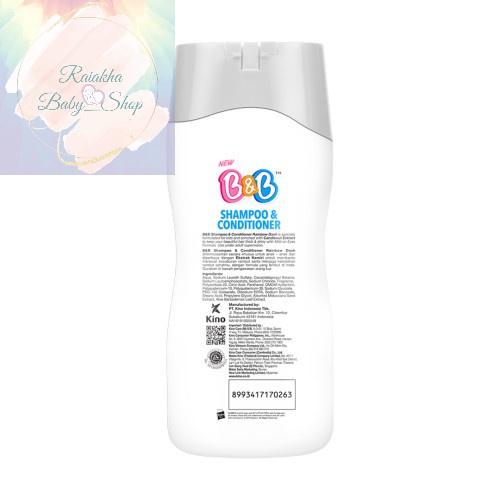 B&amp;B Shampoo &amp; Conditioner Little Pony Rainbow Dash 200ml