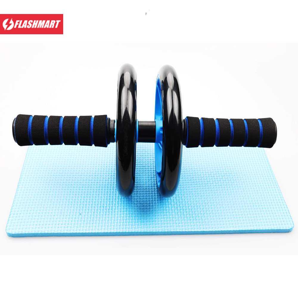 Flashmart Alat Gym Fitness Roller Push Up Bar Hand Grip 5 in 1 - TS002