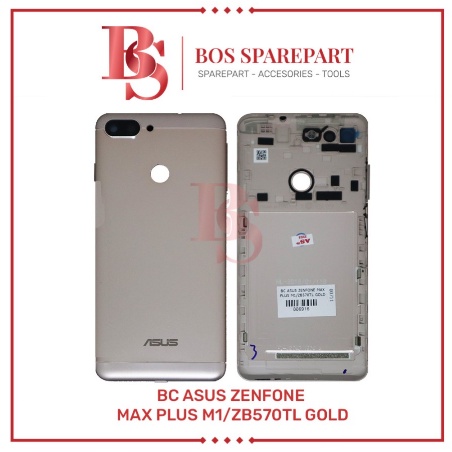 TUTUP BELAKANG ASUS ZENFONE MAX PLUS M1 / ZB570TL GOLD / BACK DOOR