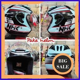 HELM NHK R6 TX-11 TOSCA BIRU HELM NHK HALF FACE NHK R 6 1M4R23 limited stock