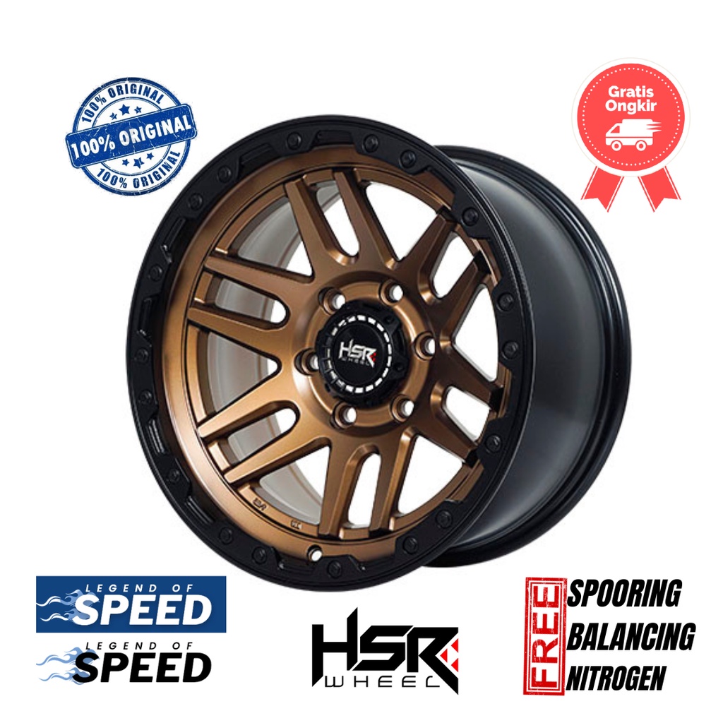 Velg HSR Ring 17 Lubang 6x139,7 MC-803