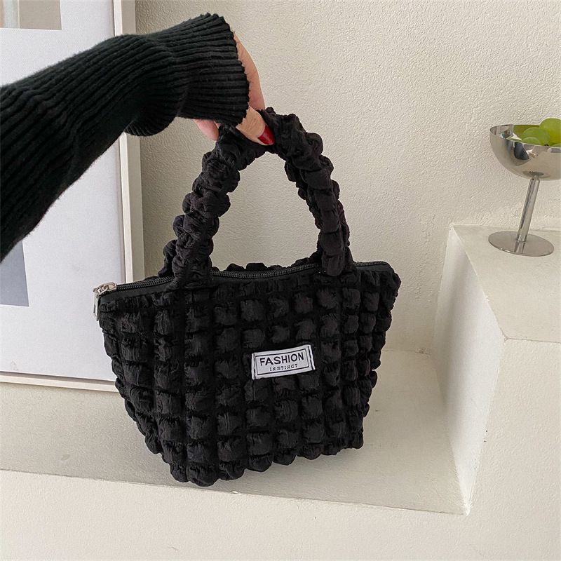 Drozenb PUFFY FOAM HANDBAG TOTE - TAS KOREA KEKINIAN BAHAN CANVAS IMPORT KOREA