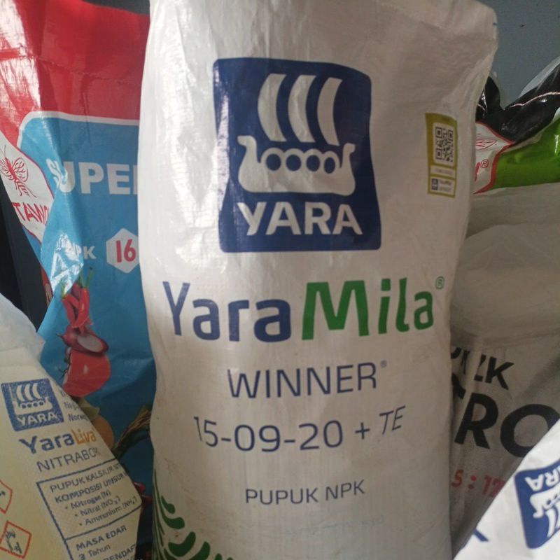 Pupuk NPK YaraMila Winner/NPK grower kemasan 1 kg