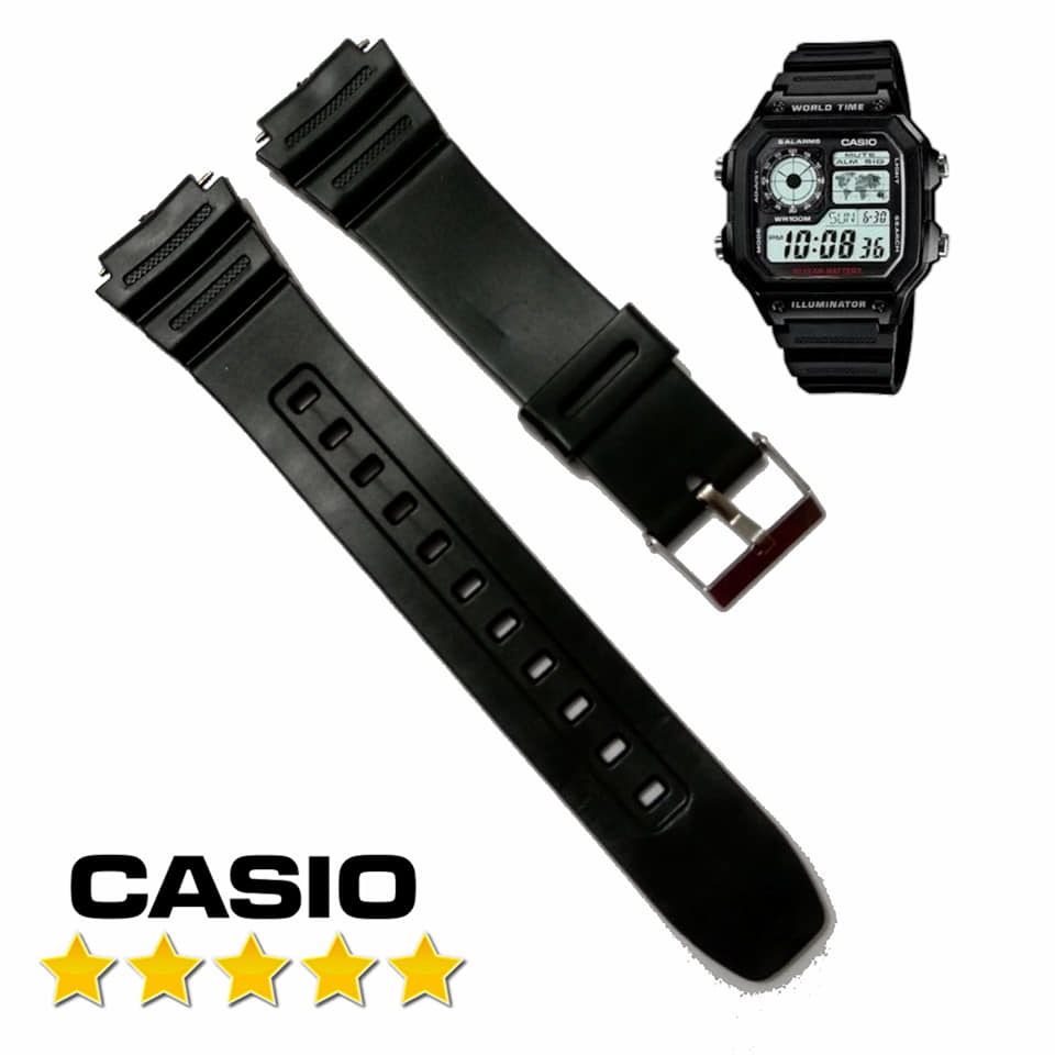 Tali Jam Casio Ae-1300 Strap watch Casio Ae1300