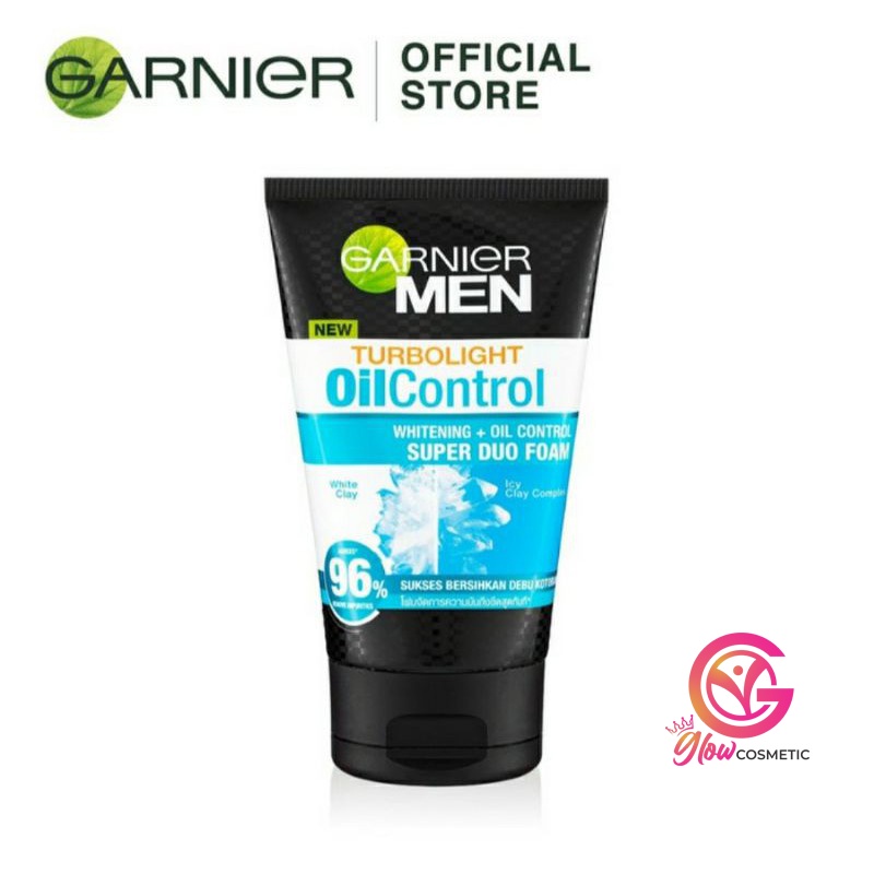 GARNIER MEN TURBOLIGHT OIL CONTROL SUPER DUO FOAM