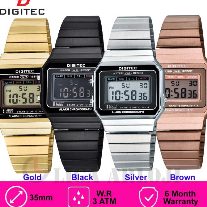 Digitec DG-3103T Jam Tangan Wanita Digital Rantai Classic 3103 / A700W