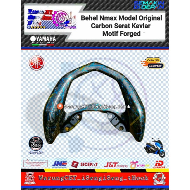 Behel Yamaha Nmax Carbon Forged