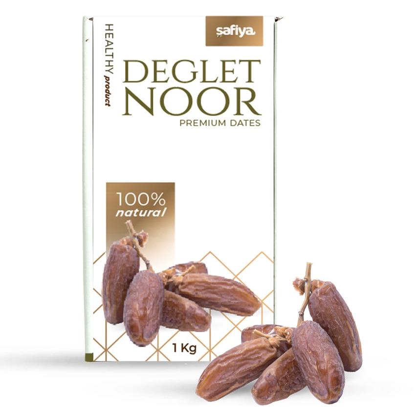 

✻ Kurma Tunisia Tangkai 1 Kg Deglet Noor Tunisia Safiya Food ✸