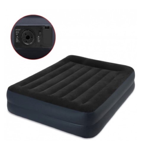 DKA_Intex 64124 Intex Kasur Angin Elektrik Queen size 152cm