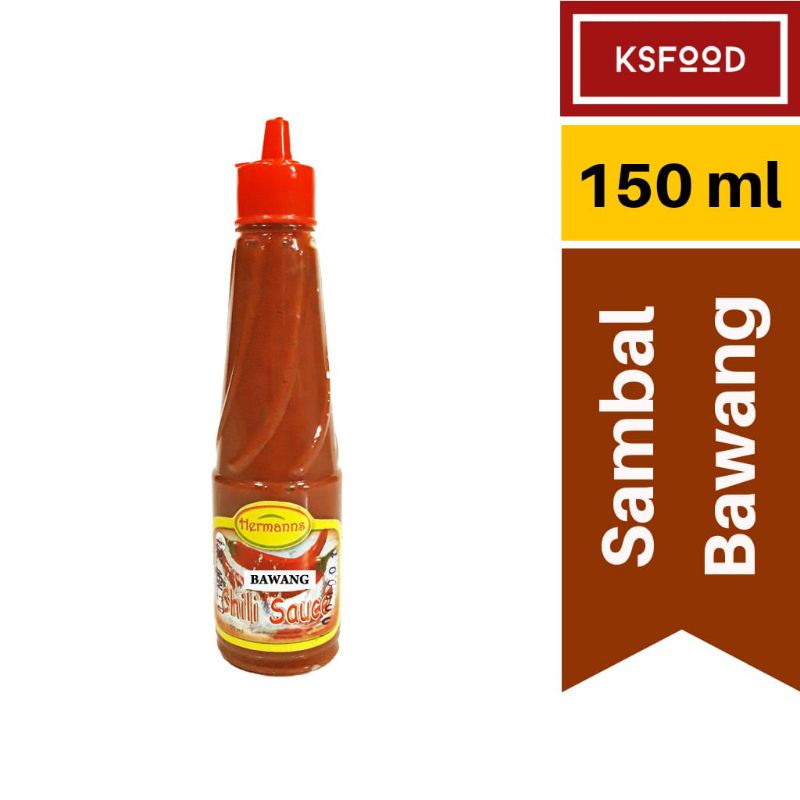 

Hermanns Sambal Bawang 150 ml (Saos Cabe Rasa Bawang Putih)