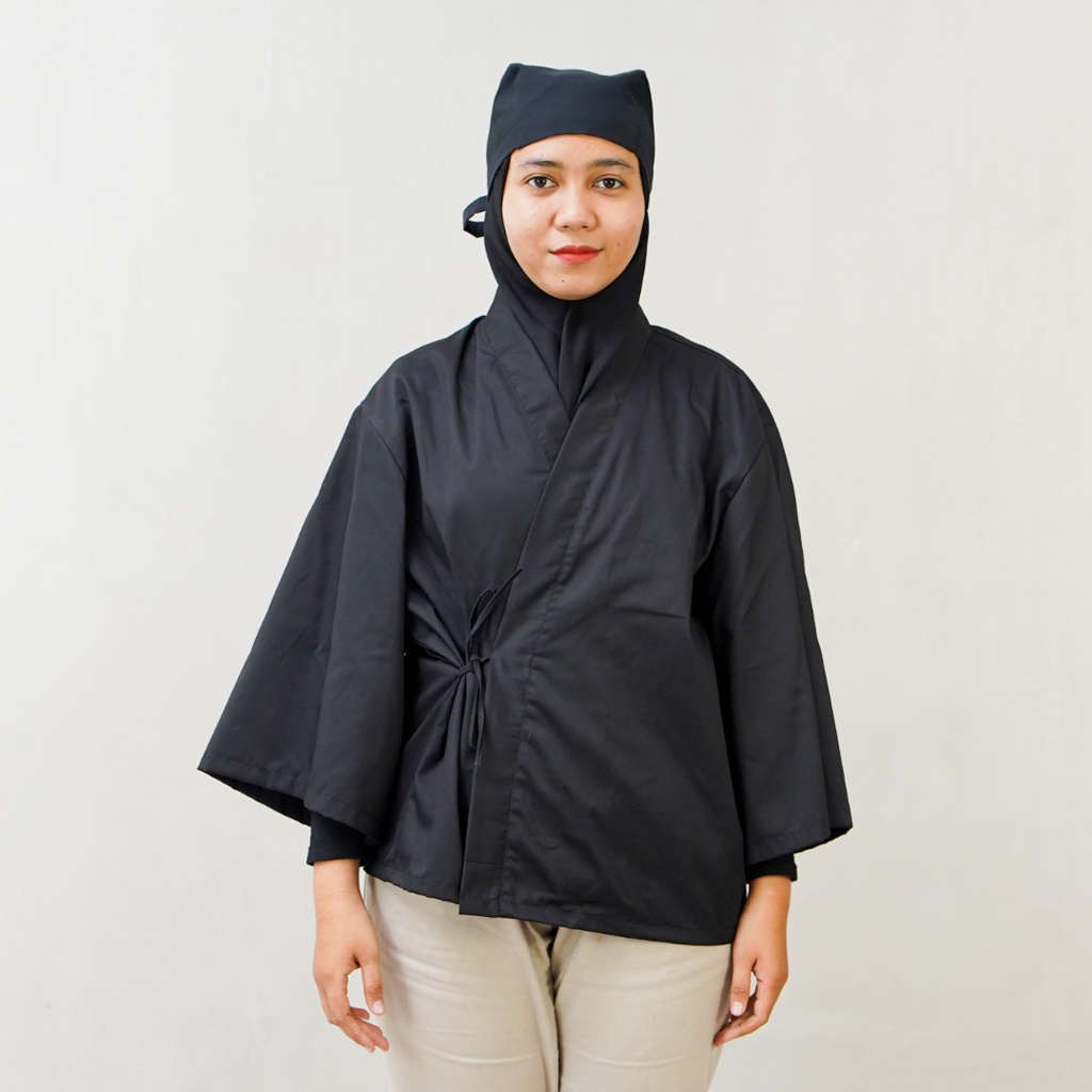 Baju Koki Polos | Baju Koki Lengan Panjang | Baju Koki Hitam | Baju Koki Kimono | Baju Chef Kimono W