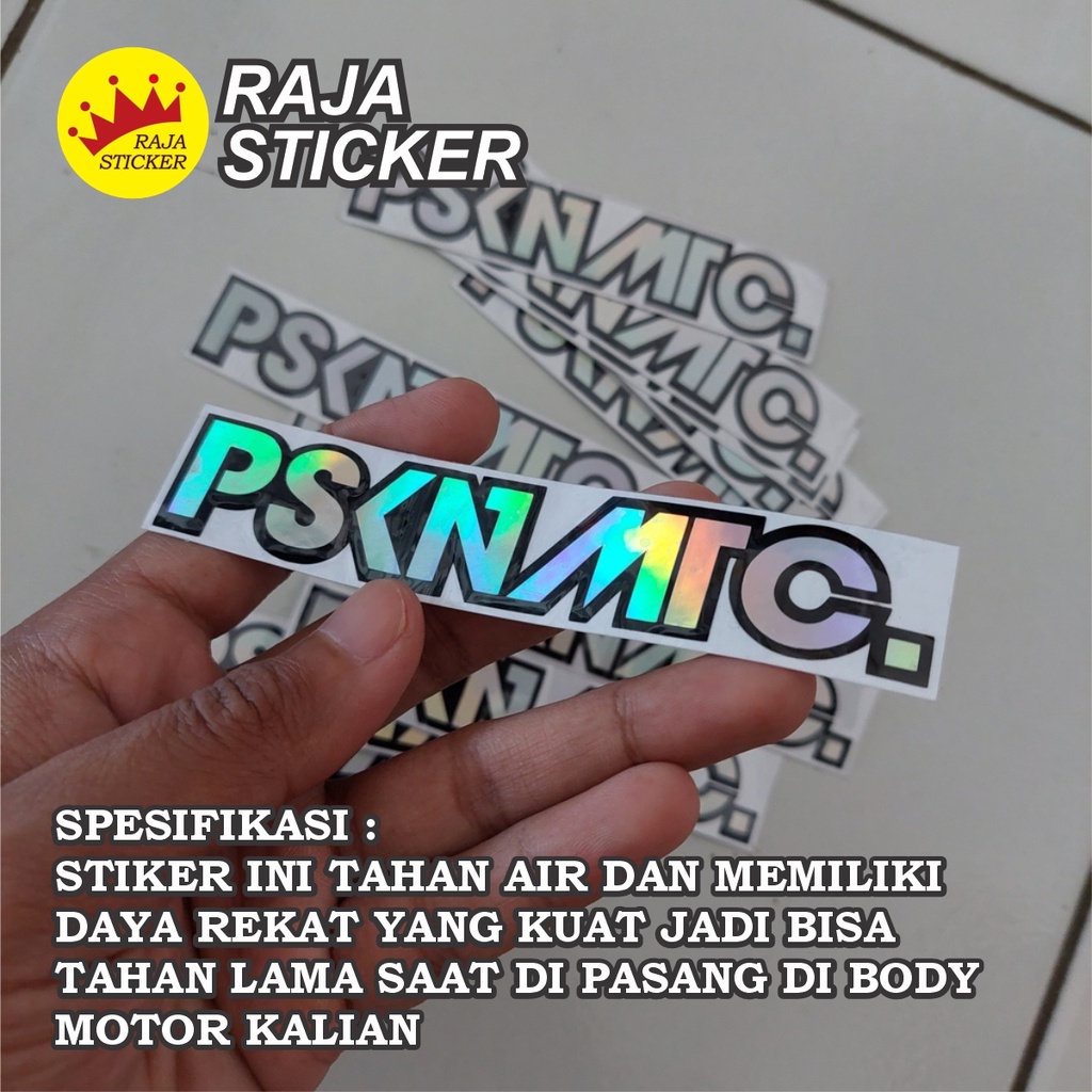 sticker cutting hologram psknmtc