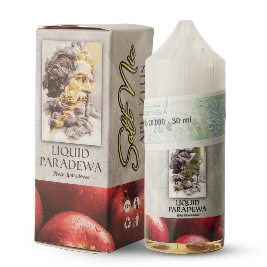 Liquid Paradewa Apel Zeus Salt Nic 30ML by Rcraft x qorygore