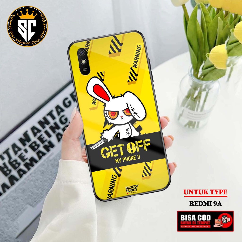Case Xiaomi Redmi 9A Casing Xiaomi Redmi 9A Selamet Case [Grafity] Softcase Glass - Hardcase Glossy 