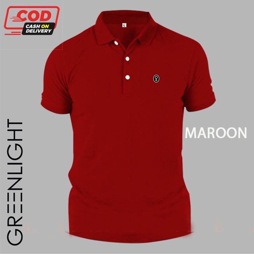 KAOS POLO SHIRT GREENLIGHT BAHAN PREMIUM LACOST CVC Lengan Pendek BEST SELLER