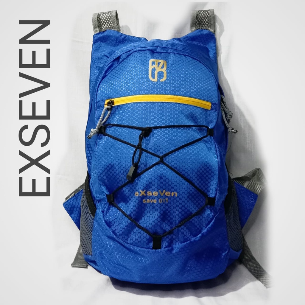 FOLDABLE BACKPACK(ORI100%) eXseVen Tas Gunung Lipat Waterproof 17L-011 tas summit tas Ransel hiking