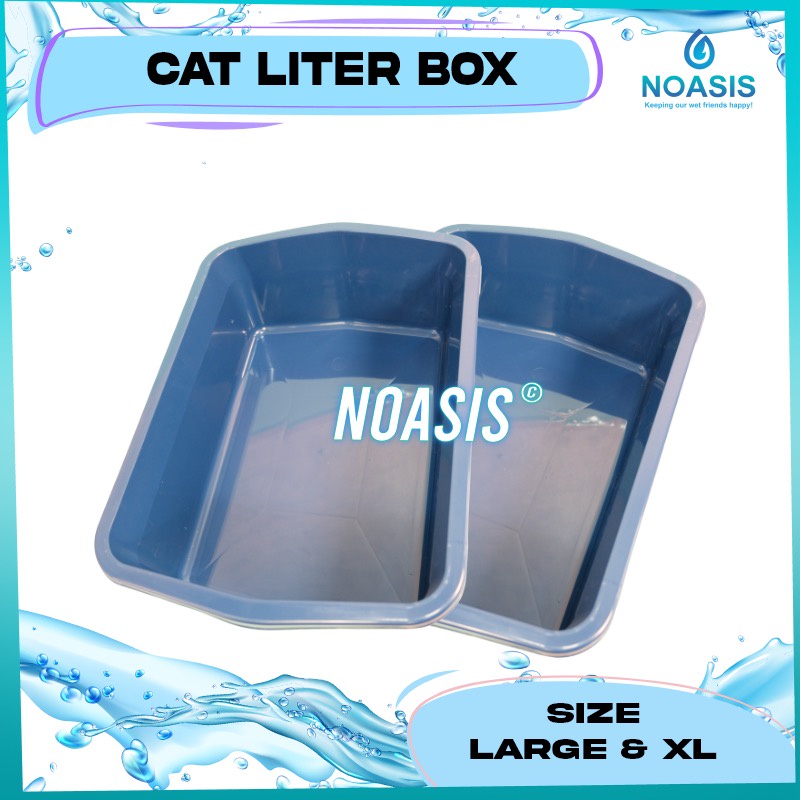 Baskom Bak Pasir Pup Kucing Cat Litter Box Tempat Kotoran Hewan SUPER JUMBO