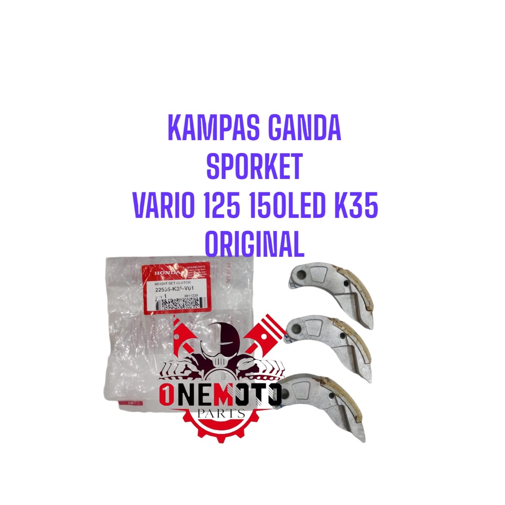 KAMPAS GANDA SPORKET HONDA VARIO 125 VARIO 150 LED K35 ORIGINAL 22535-K35-V01