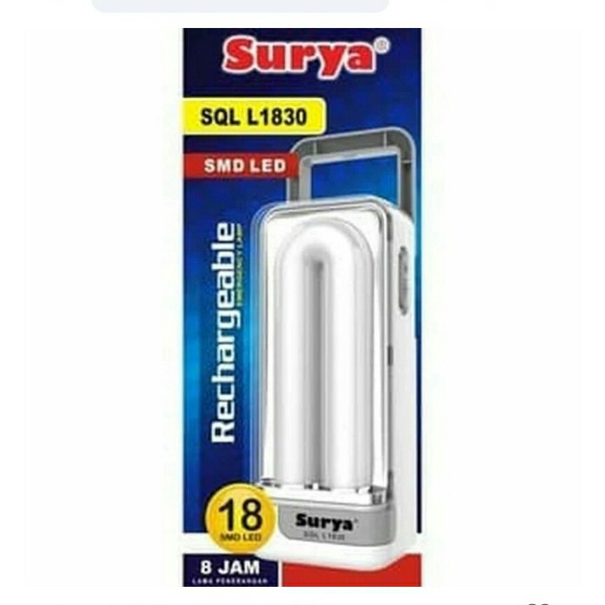 Emergency led SURYA SQL L1830 Lampu darurat cas