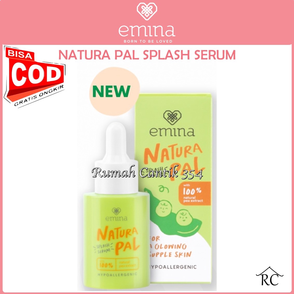 EMINA NATURA PAL SPLASH SERUM 40ML/ EMINA NATURAL PAL SPLASH SERUM RUMAH CANTIK