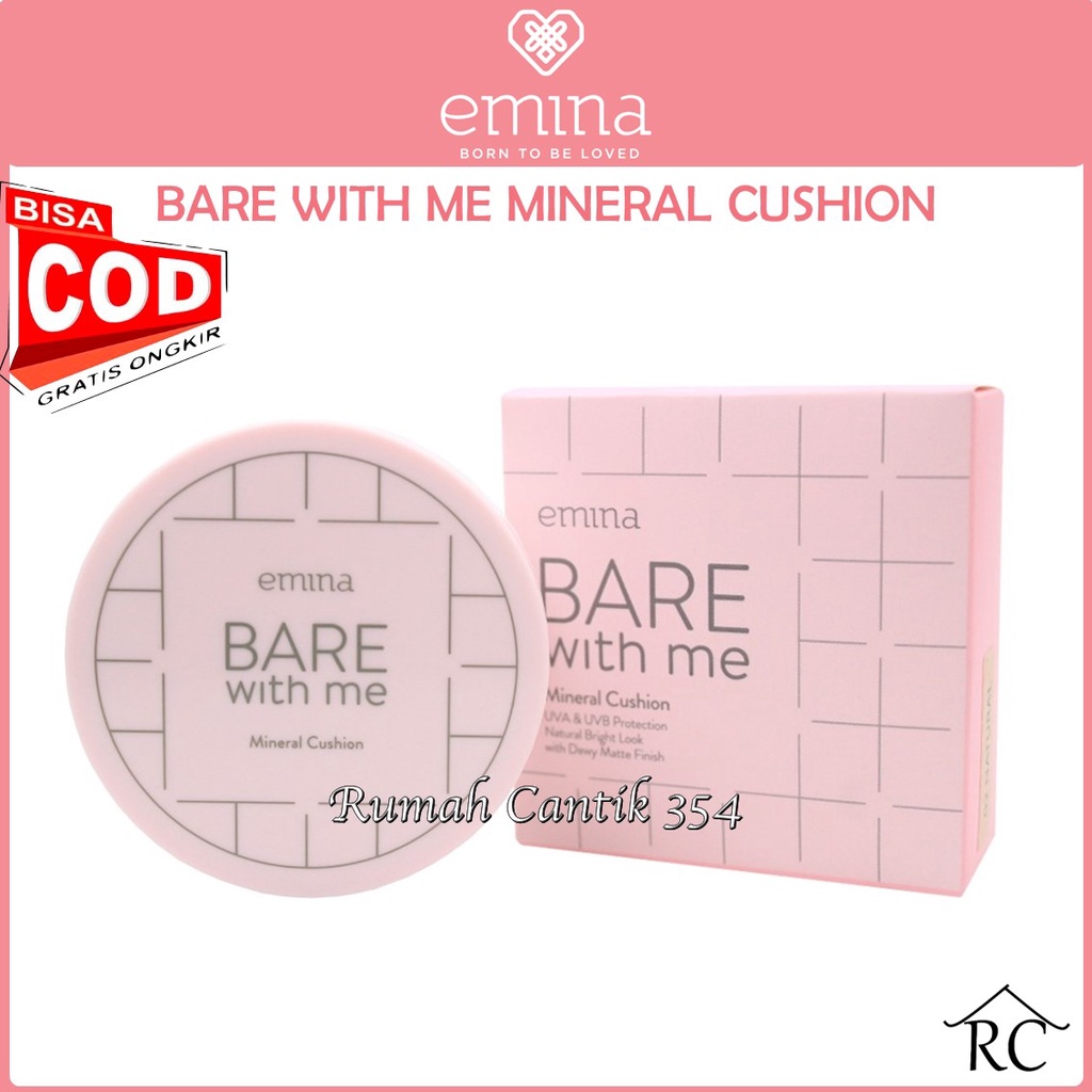 EMINA Bare With Me Mineral Cushion RUMAH CANTIK