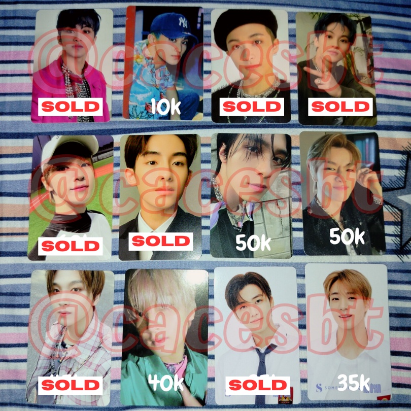 WTS OFFICIAL PHOTOCARD NCT | mark crazy, mark sticker pack, mark dreaming, mark sticker pack, sungch