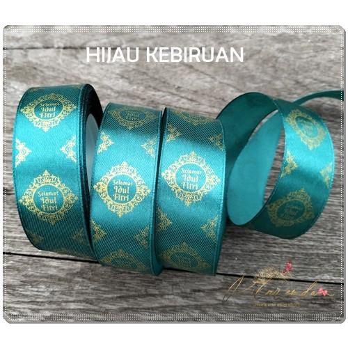 

Alb-294 : Pita Lebaran / Pita Idul Fitri Batik Saten 2,5 Cm (PerRol) 030