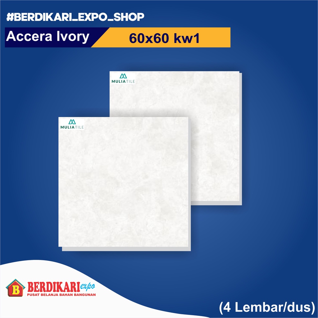 ACCERA IVORY  KERAMIK MULIA UK 60X60