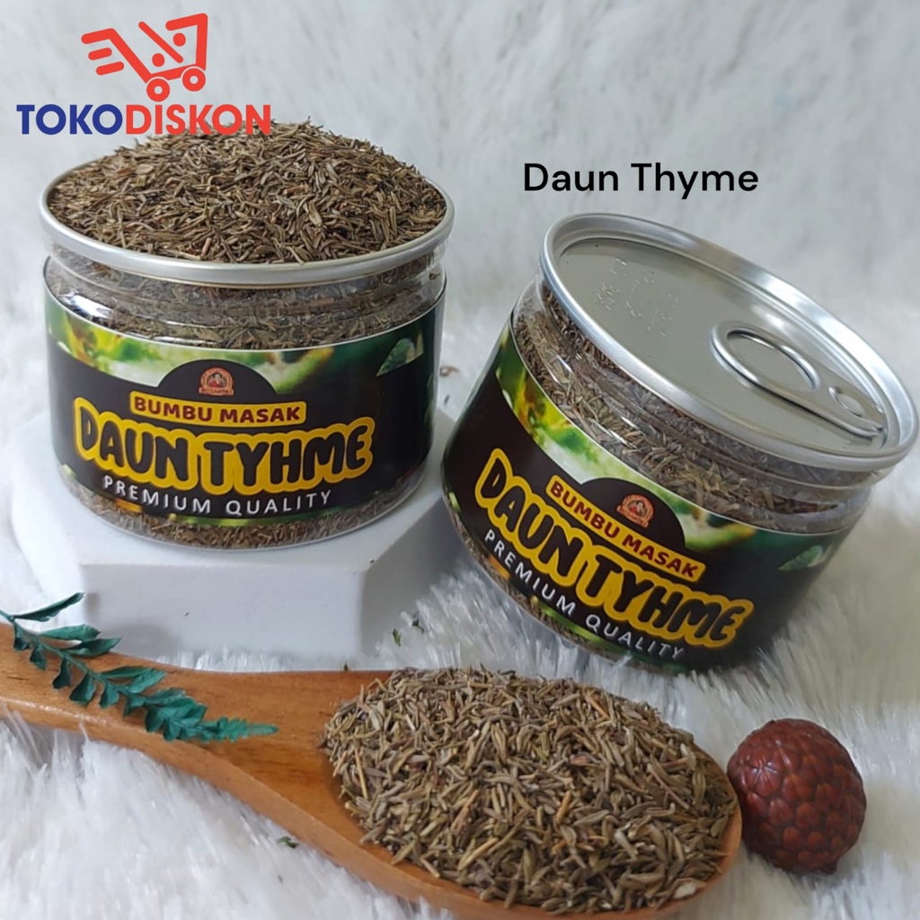 

Can Rempah Daun Thyme Timi Kering Zaatar Dried Thyme Leaves Kualitas Premium