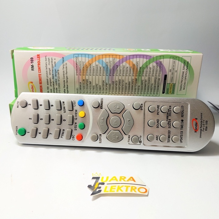 Remote TV Tabung LG Multi + Dus RM - 169