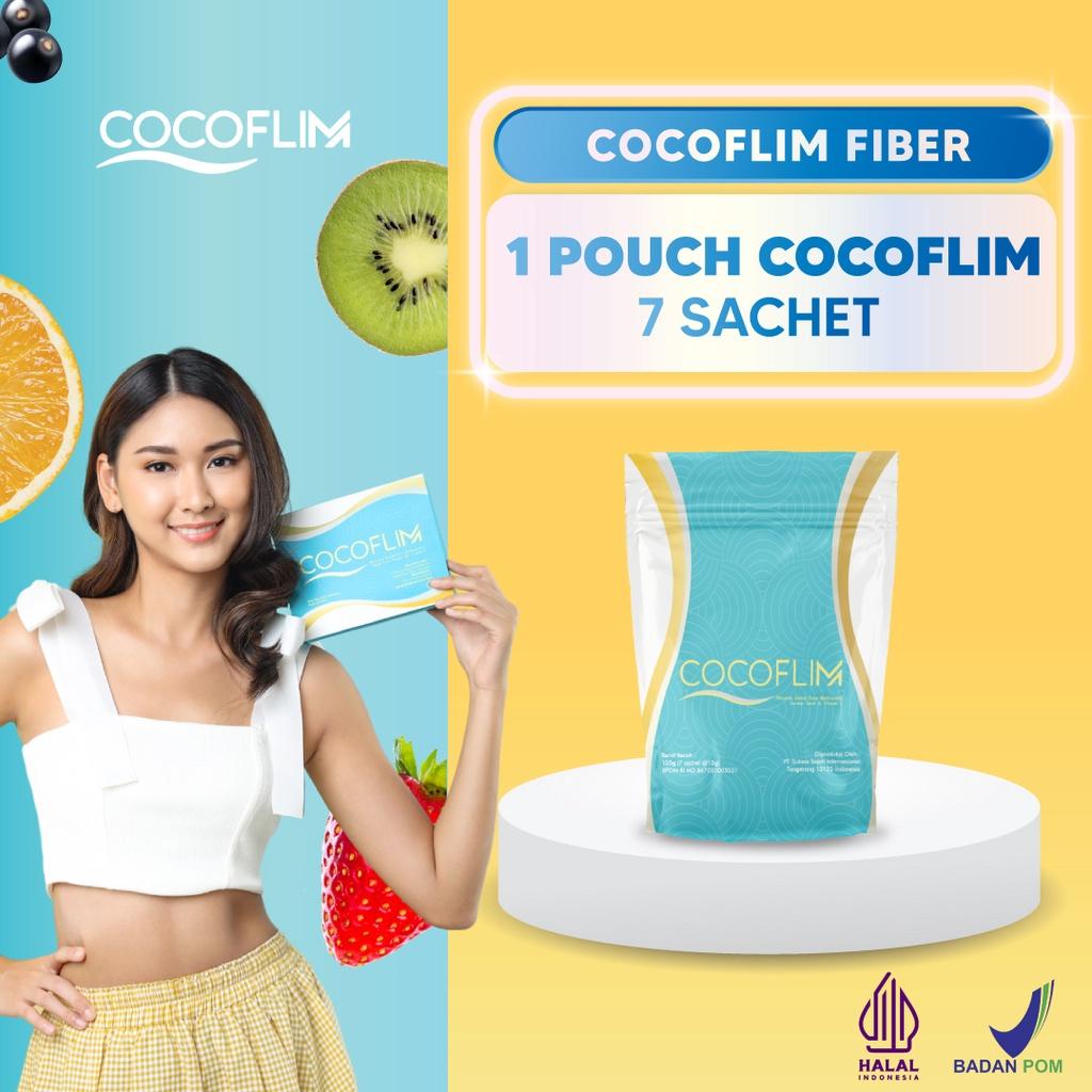 [ORI] Cocoflim 7 Days dengan Sumber Serat Alami dan Vitamin C - 1 Pouch isi 7 Sachet