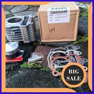 TERMURAH BLOK TDR 54.5 BEAT SCOPY SPACY CYLINDER BLOK ASSY TDR RACING BEAT KARBU 1M4R23 parts