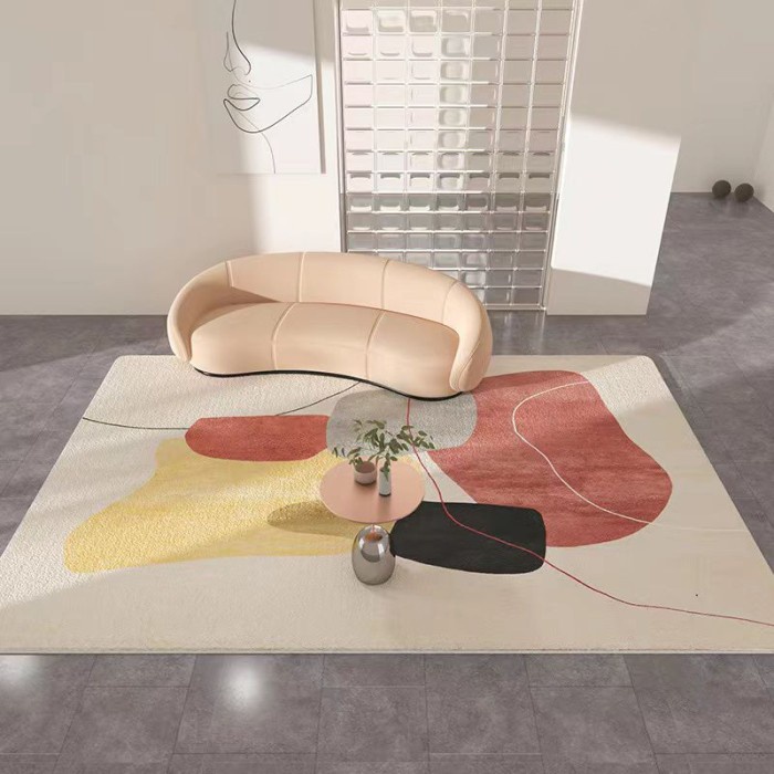 Karpet Ruang Tamu Rumah Minimalis Anti Slip Karpet Kamar Tidur Wool