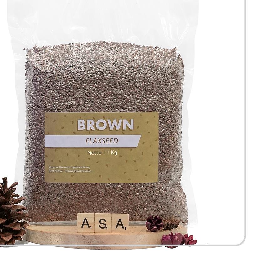 

☇ Brown Flaxseed 1 kg ☛
