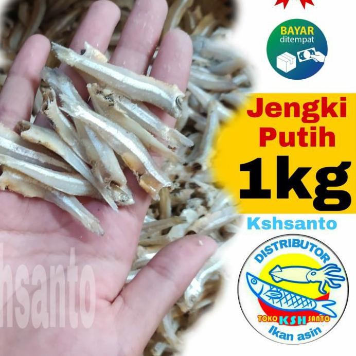 

♥ ikan asin teri jengki putih murah-1kg ●