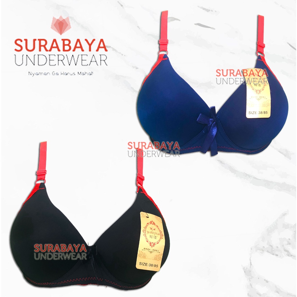 BRA / BH POLOS WARNA CANTIK N0 KAWAT,KAIT 2