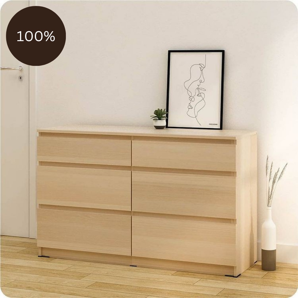 Drawer Laci 6 MEJA Nakas Minimalis Murah