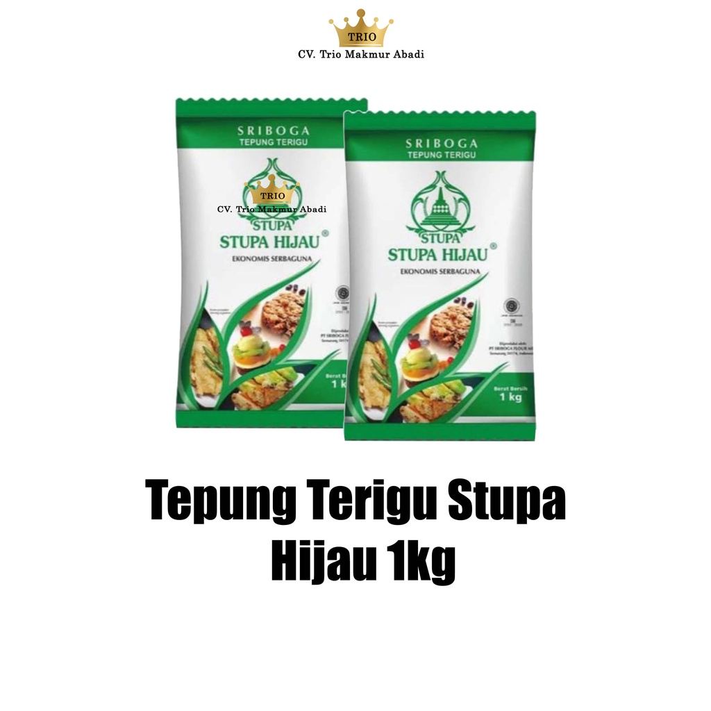 Tepung Terigu Stupa Hijau 1kg