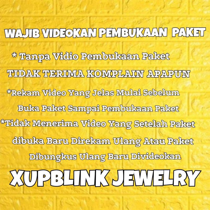 Cincin Titanium Anti Karat Terlaris Cincin Nikmir Xupblink Jewelry