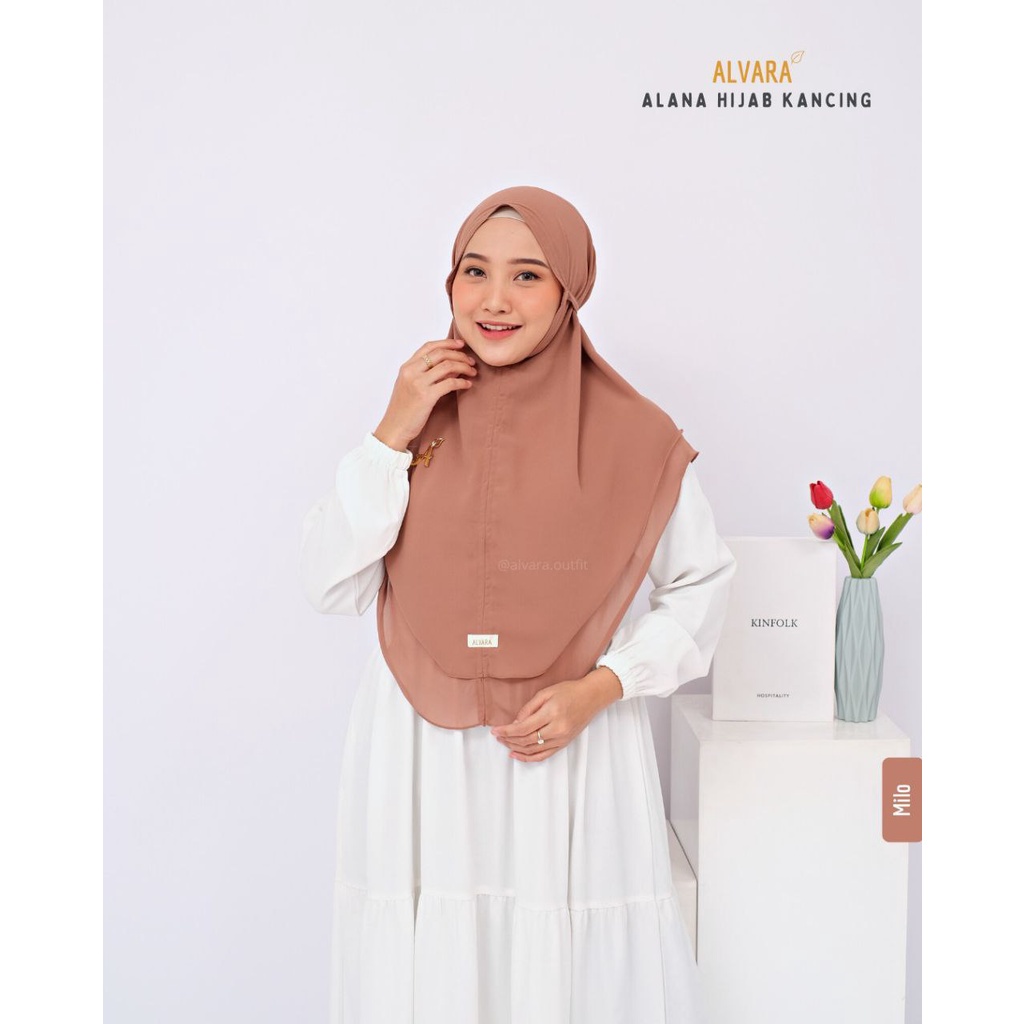 Alana Hijab Kancing Dewasa