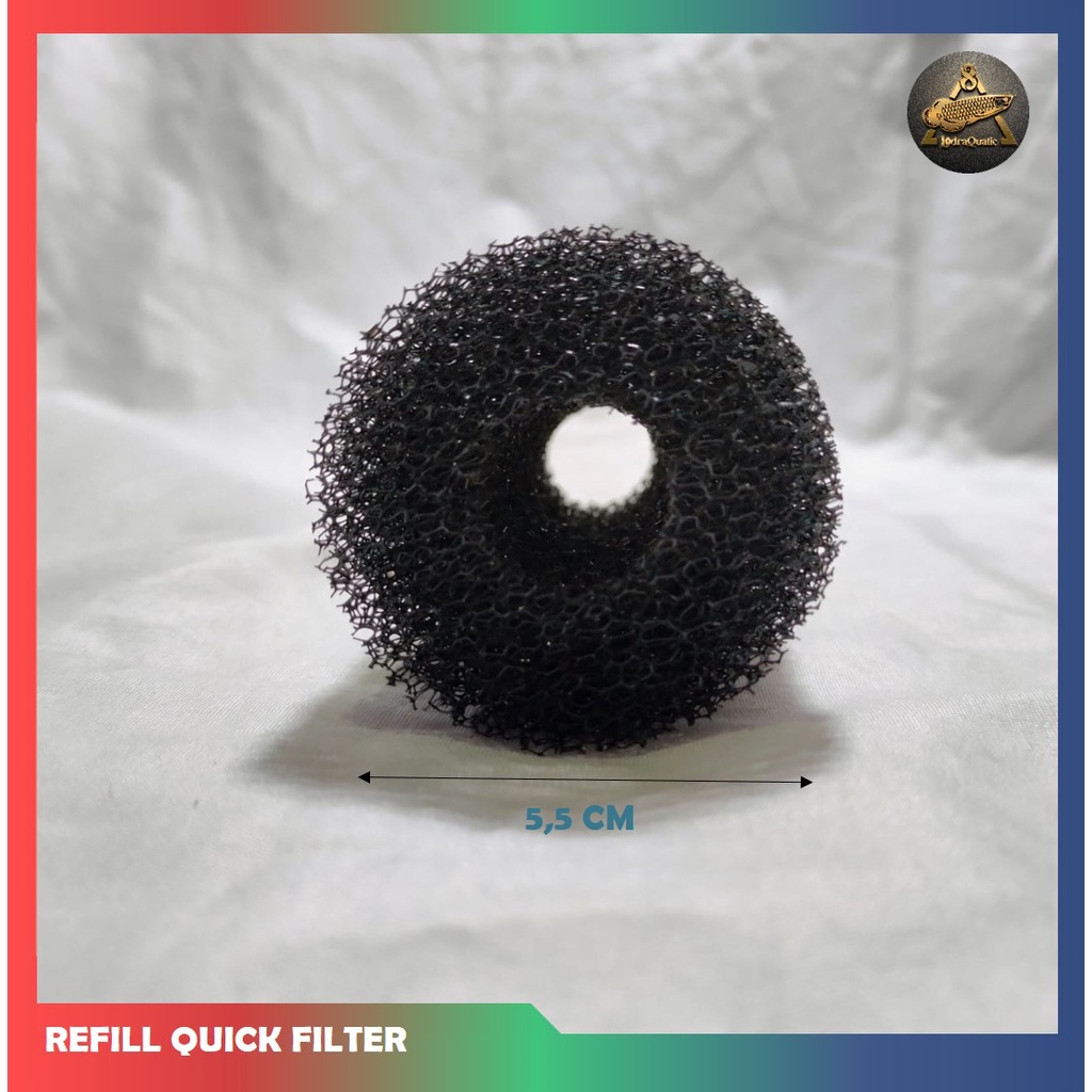 BIOFOAM POMPA AQUARIUM FILTER POMPA AQUARIUM REFILL BIOFOAM QUICK FILTER AQUARIUM BUSA HITAM KAPAS HITAM BIOFORM BIOFIL